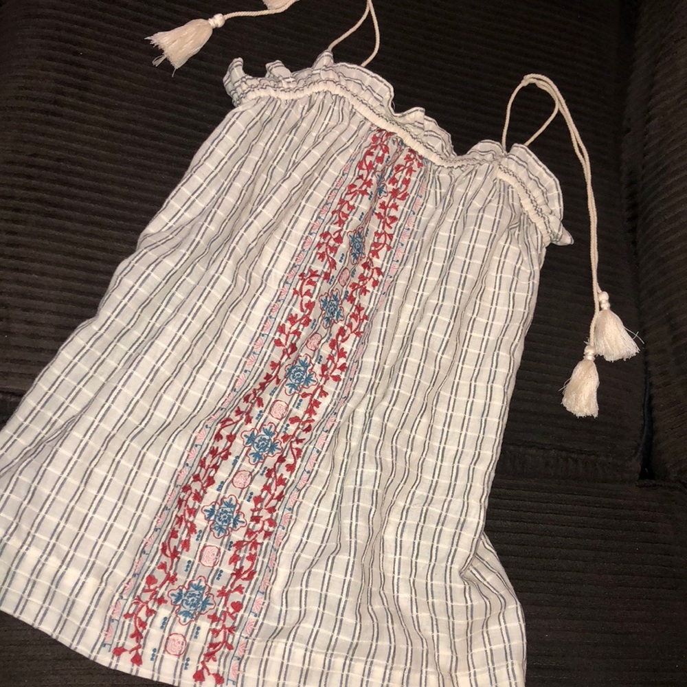 Embroidered top